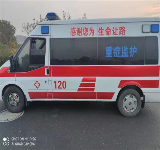 昌黎救护车出租服务案例3
